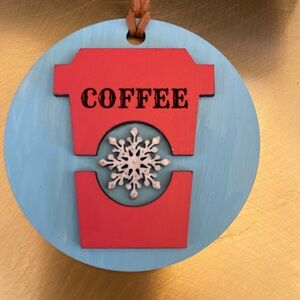 Coffee Christmas ornaments
